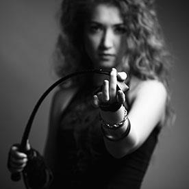 Dominate Woman, With Whip